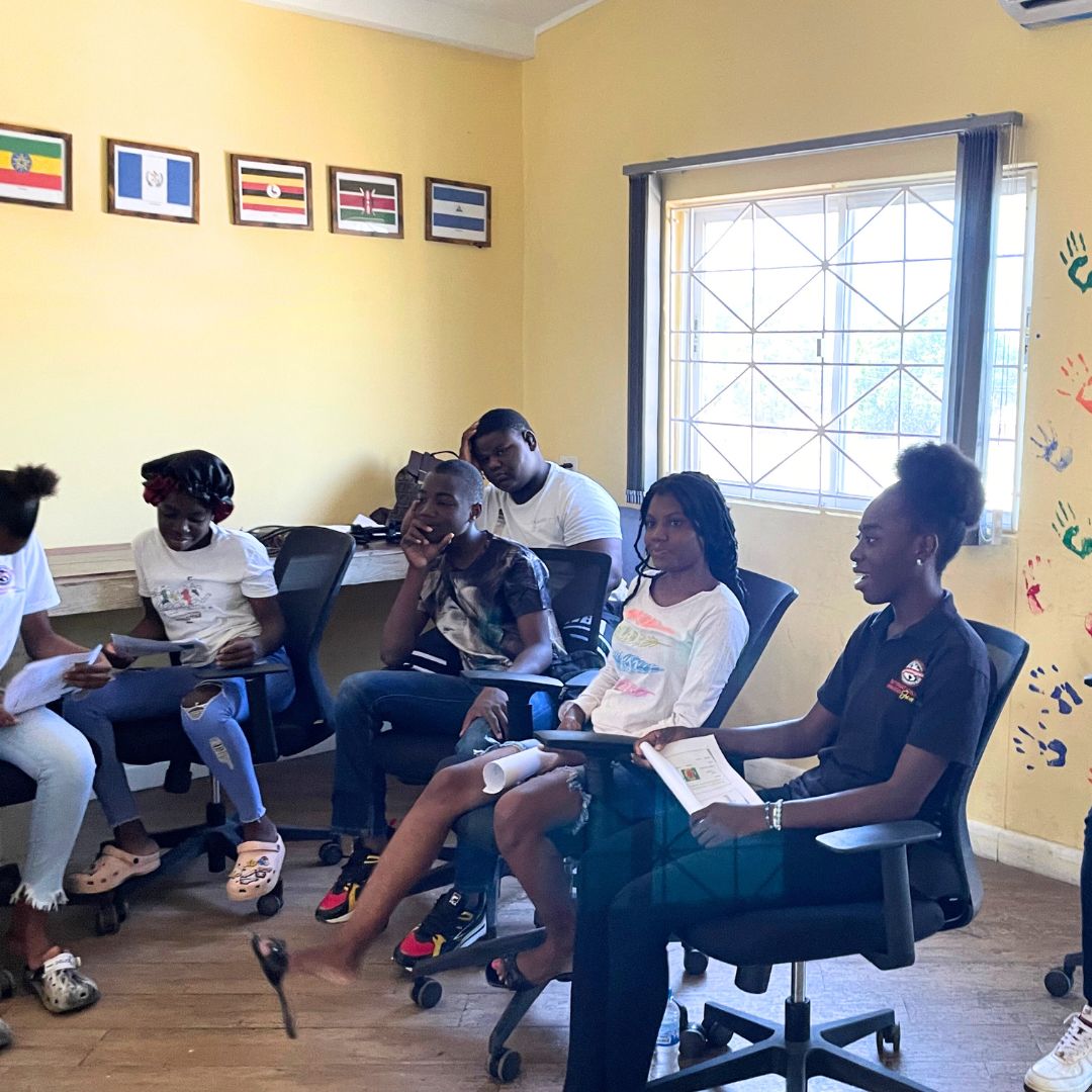 students in workshop